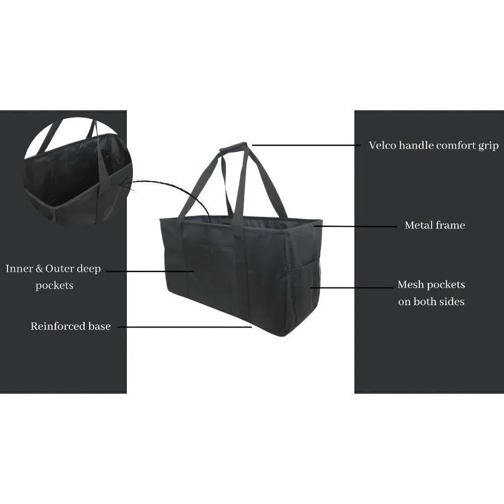 Multipurpose Utility Tote - Onyx Black